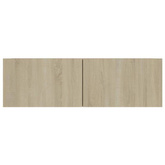 vidaXL Szafka pod TV, dąb sonoma 100x30x30 cm, materiał drewnopochodny
