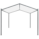vidaXL Pawilon ogrodowy, 3x3x2,6 m, biały, 180 g/m?