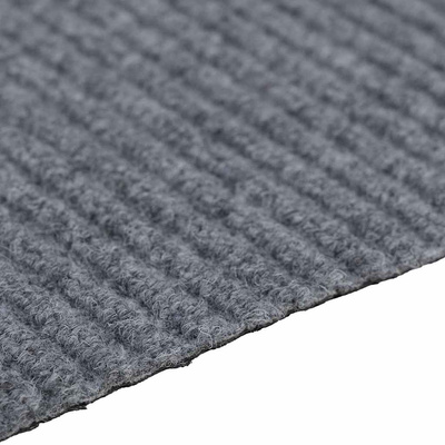 Chodnik dywanowy Jasnoszary 100 x 250 cm tkanina