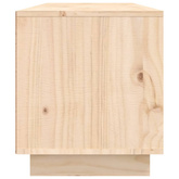 Szafka pod telewizor, 140x35x40 cm, lite drewno sosnowe