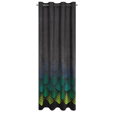 Zasłona Angelina czarna 140x250