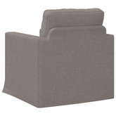 Sofa Ciemnoszary 78 x 78 x 80 cm tkanina