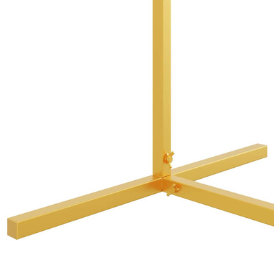 Łuk Ślubny złoty 150 x 49,5 x 200 cm Stal