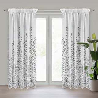 Firana Glori biała 140x270