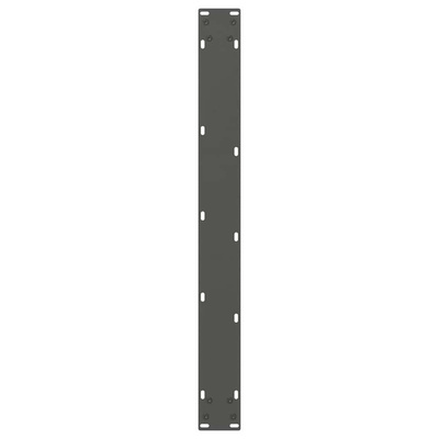 Nogi do stołu jadalnego w kształcie litery V 3 szt. Antracyt 100x(72-73,3) cm Stal