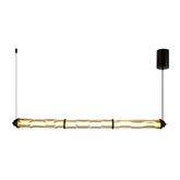 Lampa wisząca Corte szklana pozioma nad stół 3-punktowa LED 25W 3000K