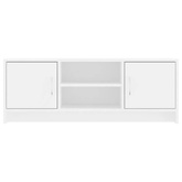 vidaXL Szafka pod TV, biała, 102x30x37,5 cm, materiał drewnopochodny
