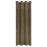 Zasłona Liza jasnobrązowa 140x250