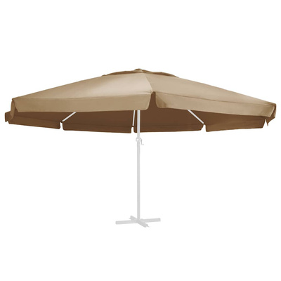 Pokrycie do parasola ogrodowego, kolor taupe, 610 cm