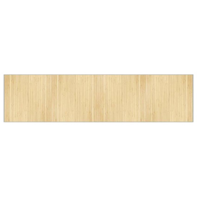 Dywan prostokątny, jasny naturalny, 100x400 cm, bambusowy vidaXL