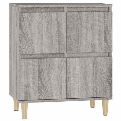 vidaXL Komoda, szary dąb sonoma, 60x35x70 cm, materiał drewnopochodny model standard