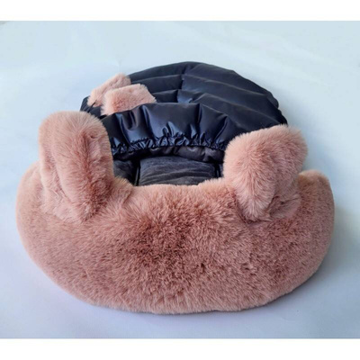 Śpiworek zimowy do wózka na sanki /Kremowy