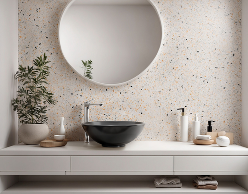 BATERIA UMYWALKOWA WYSOKA ALONIA INVENA TREND, CHROM