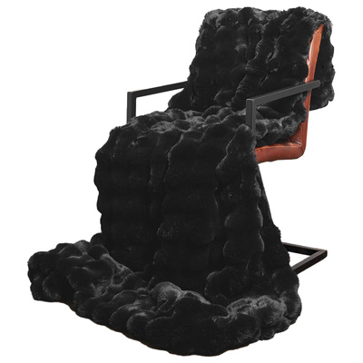 Koc antypoślizgowy z sztucznego futra królika Olite 4 pcs