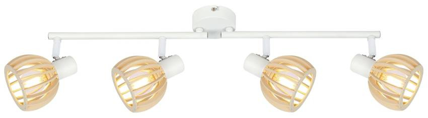 Lampa Candellux Attari listwa 94-68101 E14 drewno