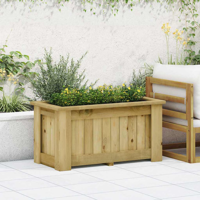 Podniesiona donica, 100x50x50 cm, impregnowane drewno sosnowe