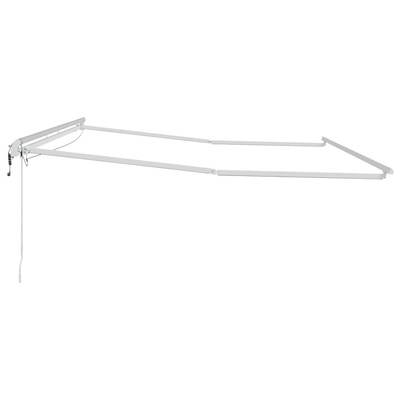 Rama markizy Ze LED Lights Biały 450 × 300 cm Aluminium