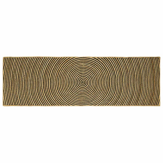 Dywany pokojowe Czarny 80 x 250 cm Juta