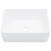 Umywalka, 40 x 30 x 13 cm, ceramiczna, biała