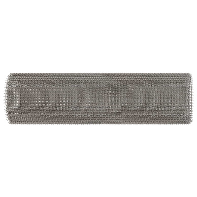 Siatka ekranowa 40 x 500 cm 3 Mesh Stal nierdzewna 201 srebrny