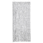 Zasłona przeciwko owadom, jasnoszaro-ciemnoszara, 90x200 cm