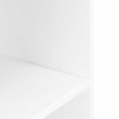 Szafka pod akwarium, biała, 80x35x60 cm