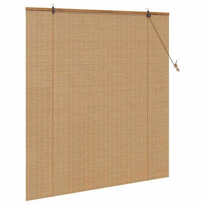 Roleta brązowy 150 x 160 cm Bambus