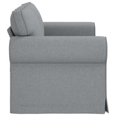Sofa Jasnoszary 155 x 82 x 80 cm tkanina