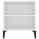 Szafka pod TV, biała, 102x44,5x50 cm, materiał drewnopochodny vidaXL