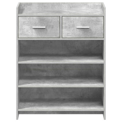 Szafka na buty z szufladą Betonowy szary 73,5 x 36 x 92 cm