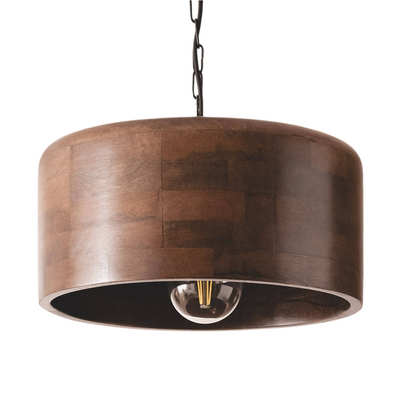Lampa Wisząca z Drewna z Mango ?40cm Abruzzo Niche