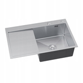 Zlewozmywak stalowy Irma inox prawy