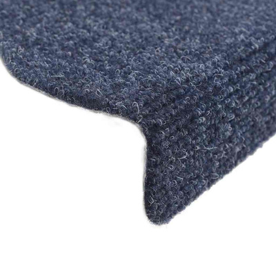 Maty na schody samoprzylepne 10 szt. 65x21x4 cm niebieskie półokrągłe duże