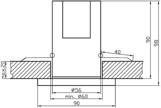 OPRAWA STROPOWA R50 2276004
