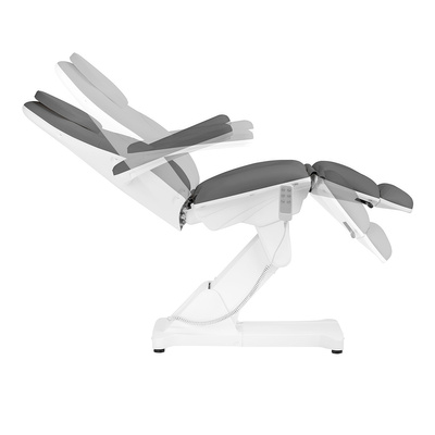 Fotel kosmetyczny elektryczny Sillon Basic 3 siln. szary  146497