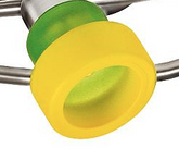 Klosz do serii Venice Zielono Żółty