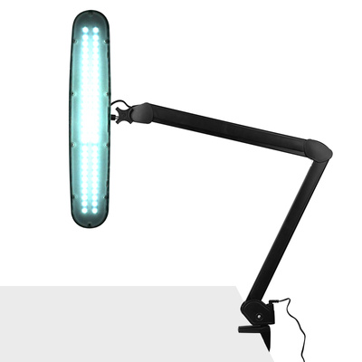 Lampa warsztatowa led Elegante 801-s z imadełkiem standard czarna 127411