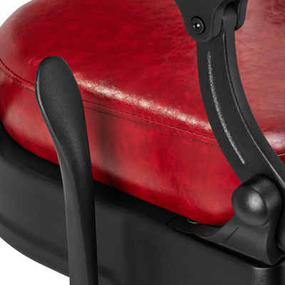 Gabbiano fotel barberski President Czerwony 148102