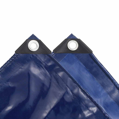 Plandeki niebieski 4 x 8 m Płótno z powłoką PVC