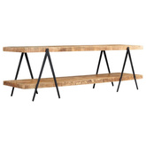 vidaXL Szafka pod TV, 160 x 40 x 50 cm, lite drewno mango