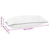 Poduszka do spania Shread Biały 60 x 40 x 14,5 cm