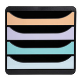 Exacompta Organizer z 4 szufladkami na biurko Aquarel