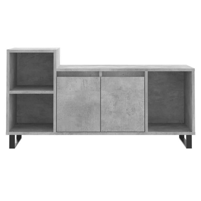 vidaXL Szafka pod TV, szarość betonu, 100x35x55 cm model standard