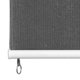 vidaXL Roleta zewnętrzna, 400x140 cm, antracytowa