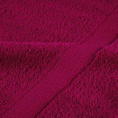 Ręczniki premium, SOLUND, 2 szt., bordowe, 100x200 cm, 600 g/m?