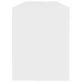 vidaXL Szafka pod TV, biała, 120x30x37,5 cm, materiał drewnopochodny
