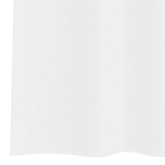 Firany Voile z zasłonami 2 pcs Biały 260 x 140 cm Poliester