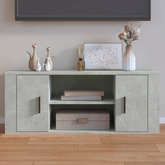 vidaXL Szafka pod TV, szarość betonu, 100x35x40 cm wariant 5