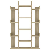 Regał na książki, kolor dąb sonoma, 86x25,5x140 cm