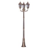 Lampa ogrodowa stojąca K-7006A2/3 CZARNY/ZŁOTY z serii LOZANA